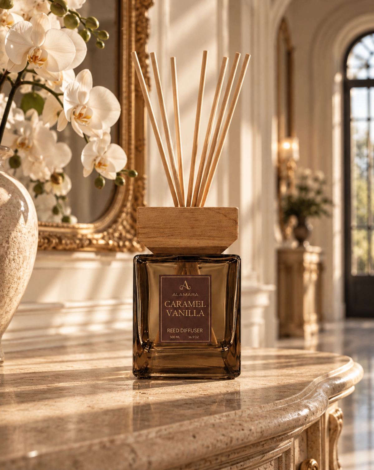 Caramel Vanilla Reed Diffuser
