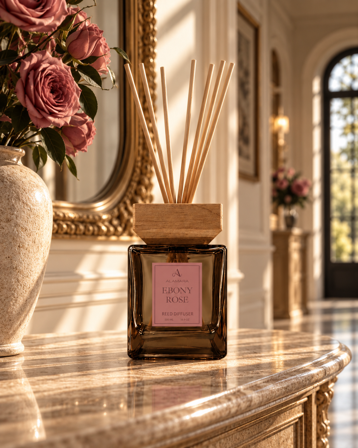 Ebony Rose Reed Diffuser